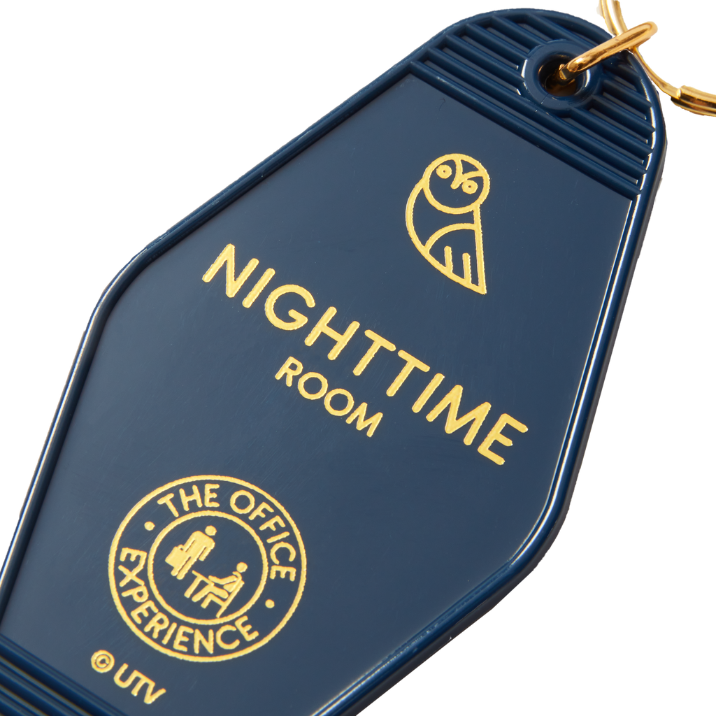 The Office Experience Schrute Farms B&B Keychain - Nighttime Room