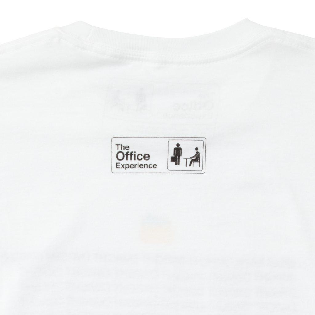 The Office Experience Dwight's Concussion Shirt White