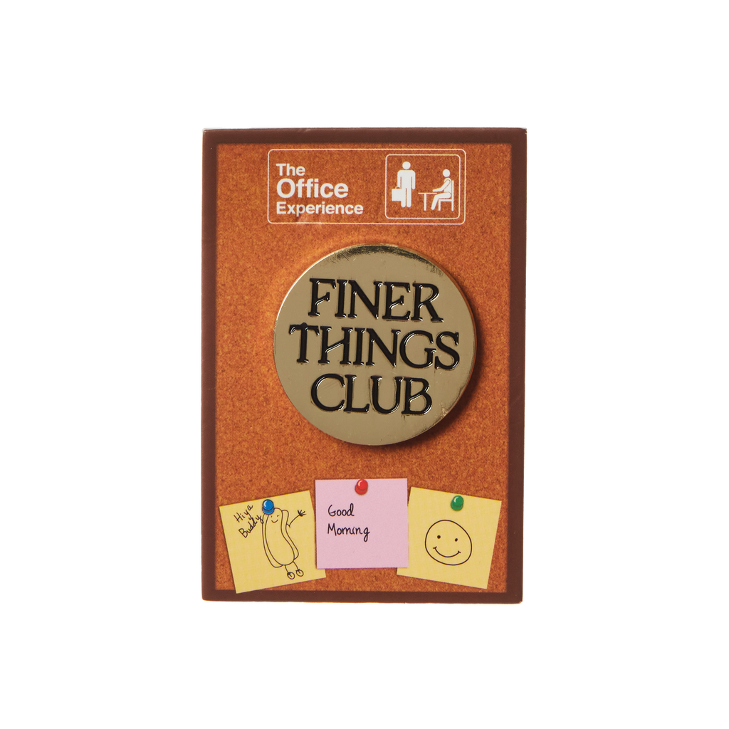 The Office Experience Finer Things Club Enamel Pin