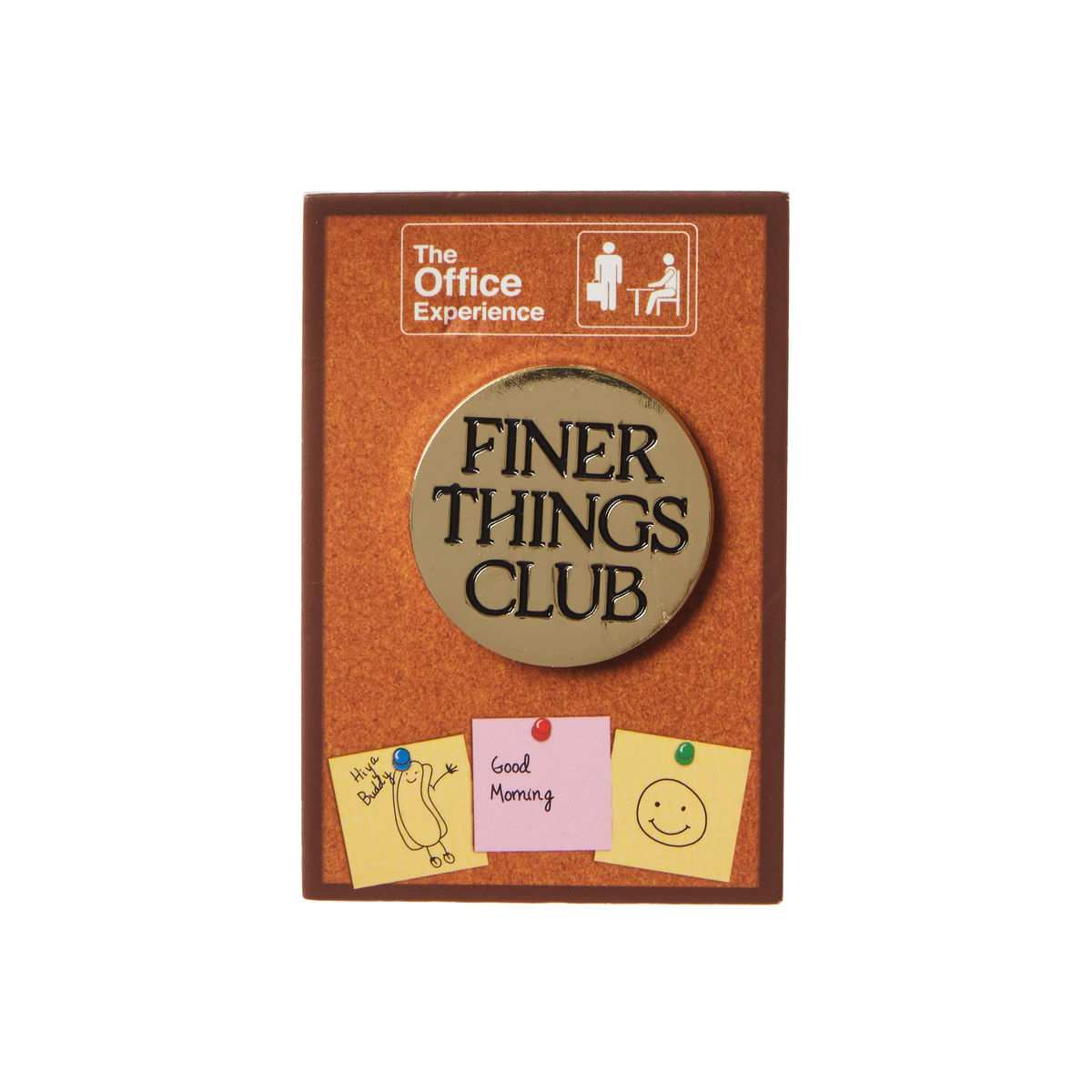 The Office Experience Official Store Finer Things Club Enamel Pin The
