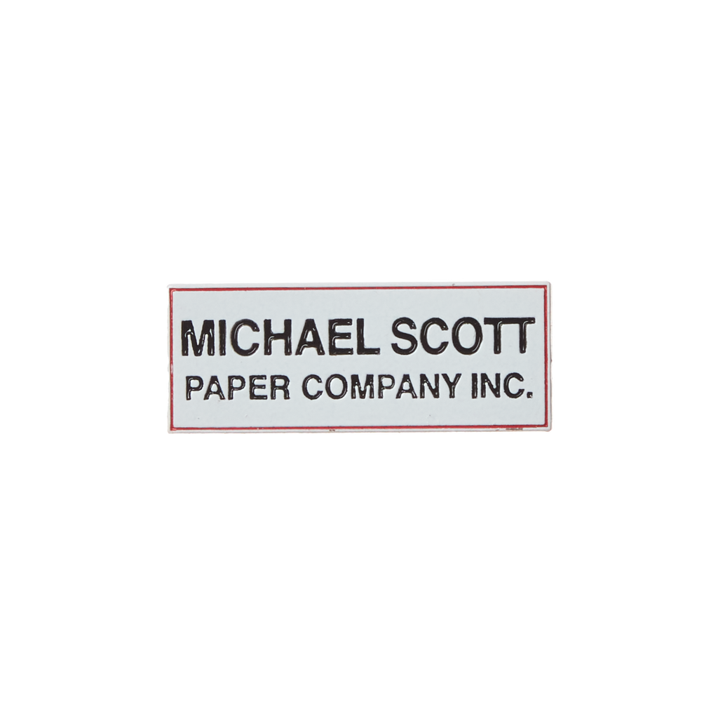 The Office Experience Michael Scott Paper Company Enamel Pin