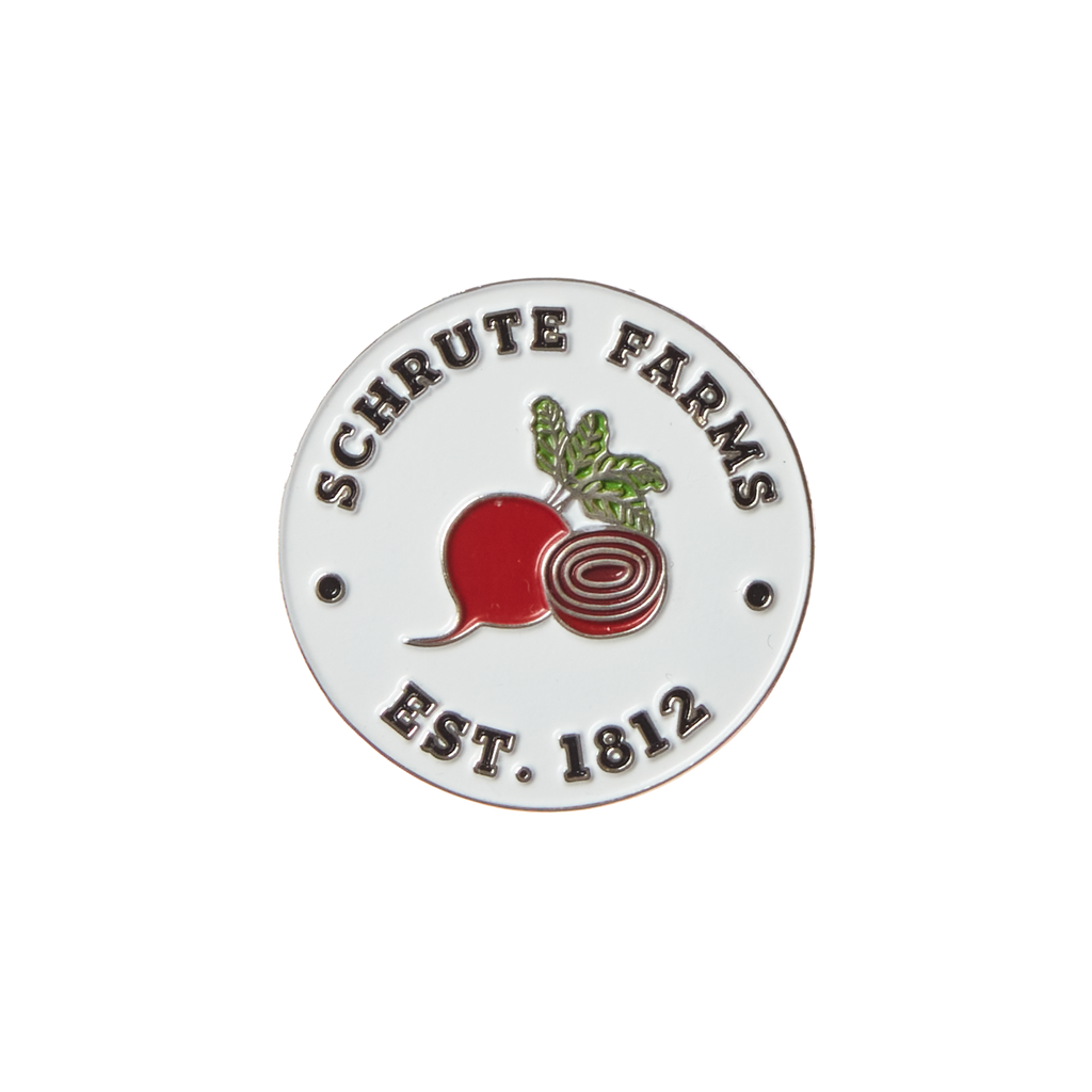The Office Experience Schrute Farms Enamel Pin