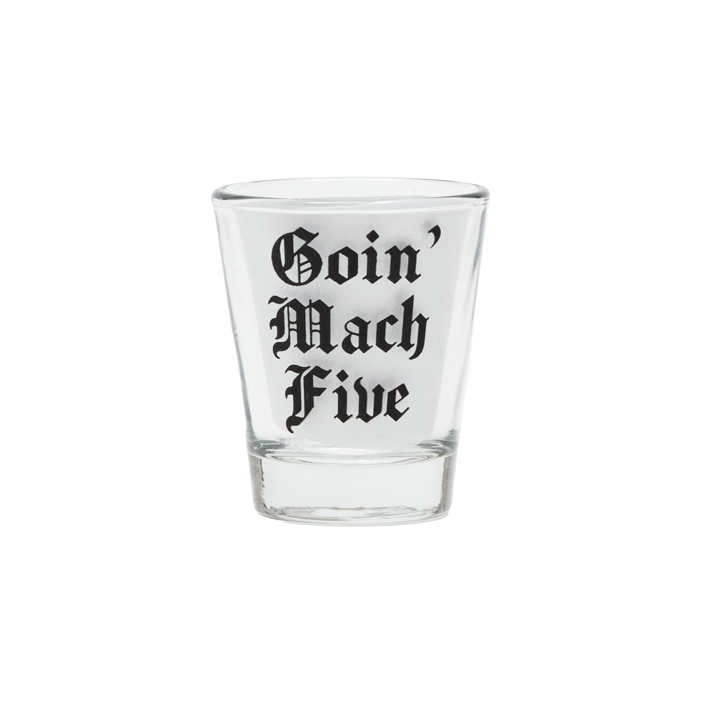 The Office Experience Goin' Mach Five Shot Glass