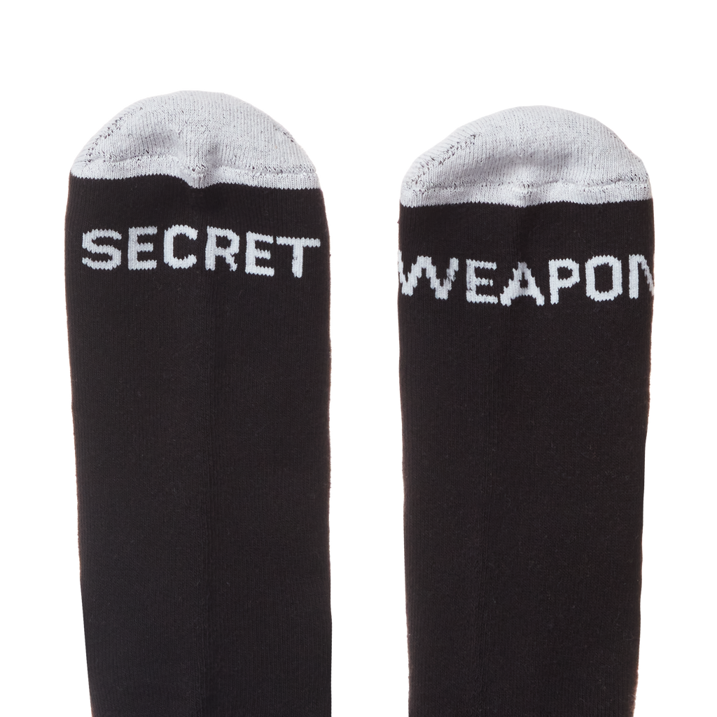 The Office Experience Secret Weapon Stanley Socks Black